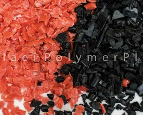 پلی آمید آسیابی مشکی و قرمز